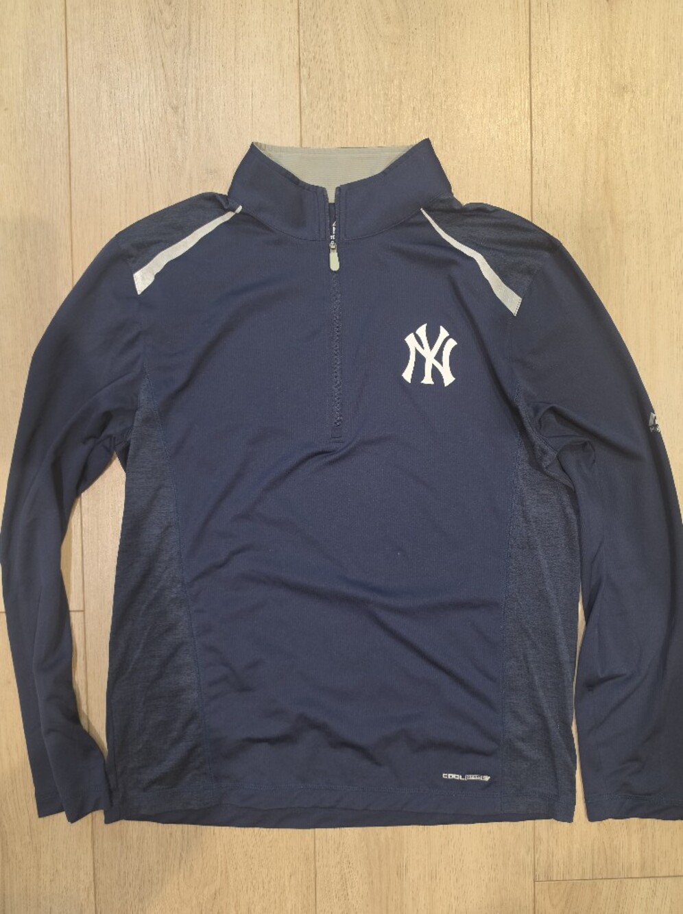 Majestic New York Yankees Cool Base 1/4 Zip Pullover Men's Medium MLB Jacket